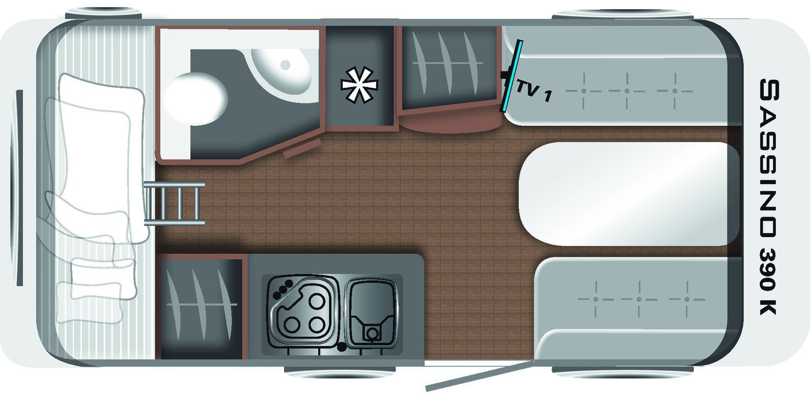 LMC Sassino 430 D, Mover, Klima, Vorzelt, Radträger