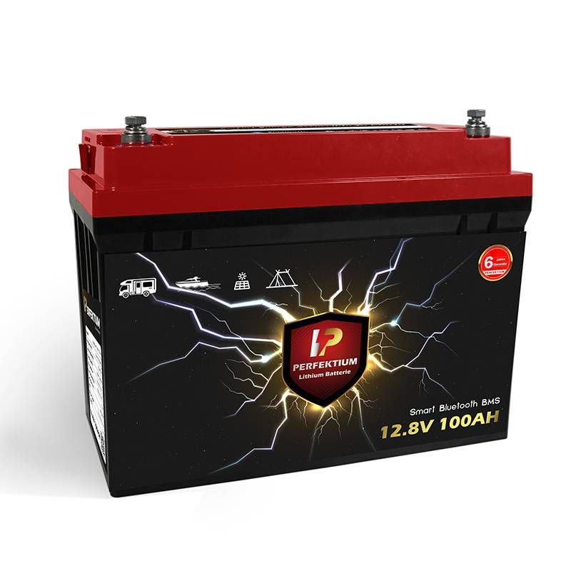 Acumulator LIFEPO4 100AH PERFEKTIUM cu Bluetooth -12.8V- BMS integrat, Bluetooth 4.0, 11kg