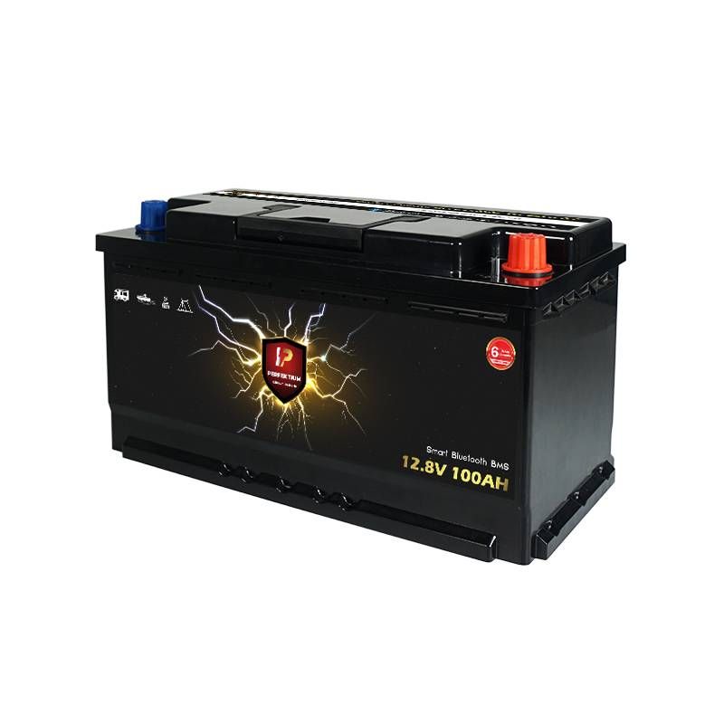 Acumulator Litiu LiFePO4 PERFEKTIUM PF 12.8V 100Ah, Smart Buetooth BMS, Underseat